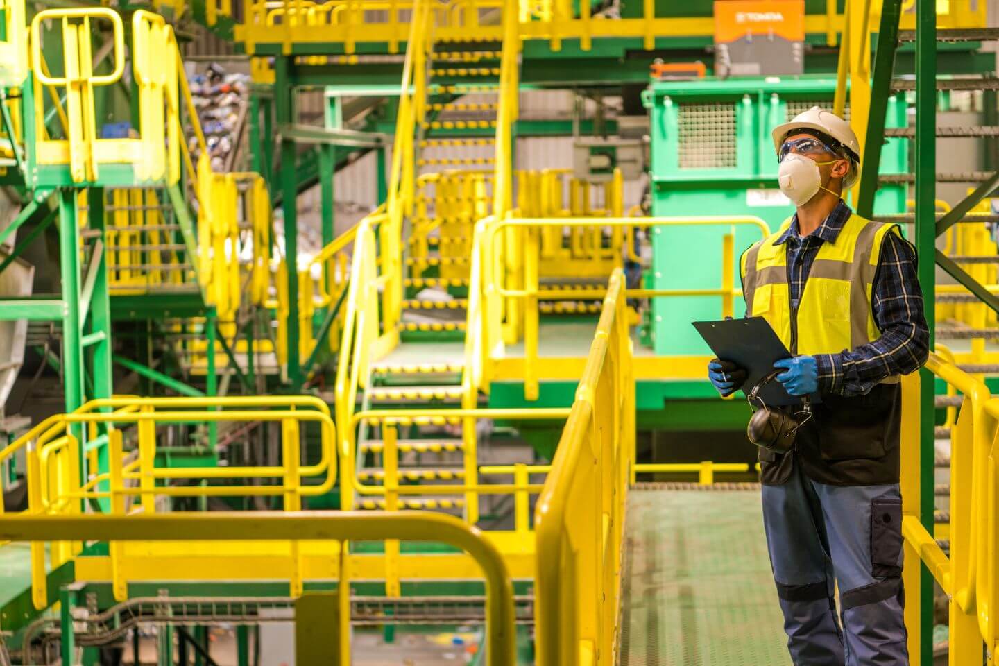 city-waste-sorting-facility-worker
